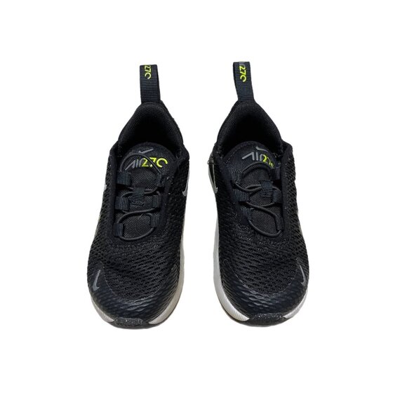 Nike Air Max 270 Extreme Black/White Toddler Slip On Shoes Size 7C